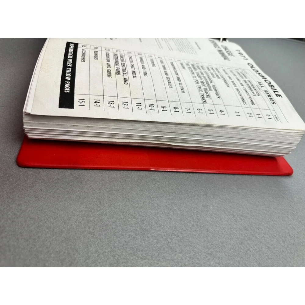 1971 Oldsmobile Chassis Service‎ Manual_Binder Included_Clean